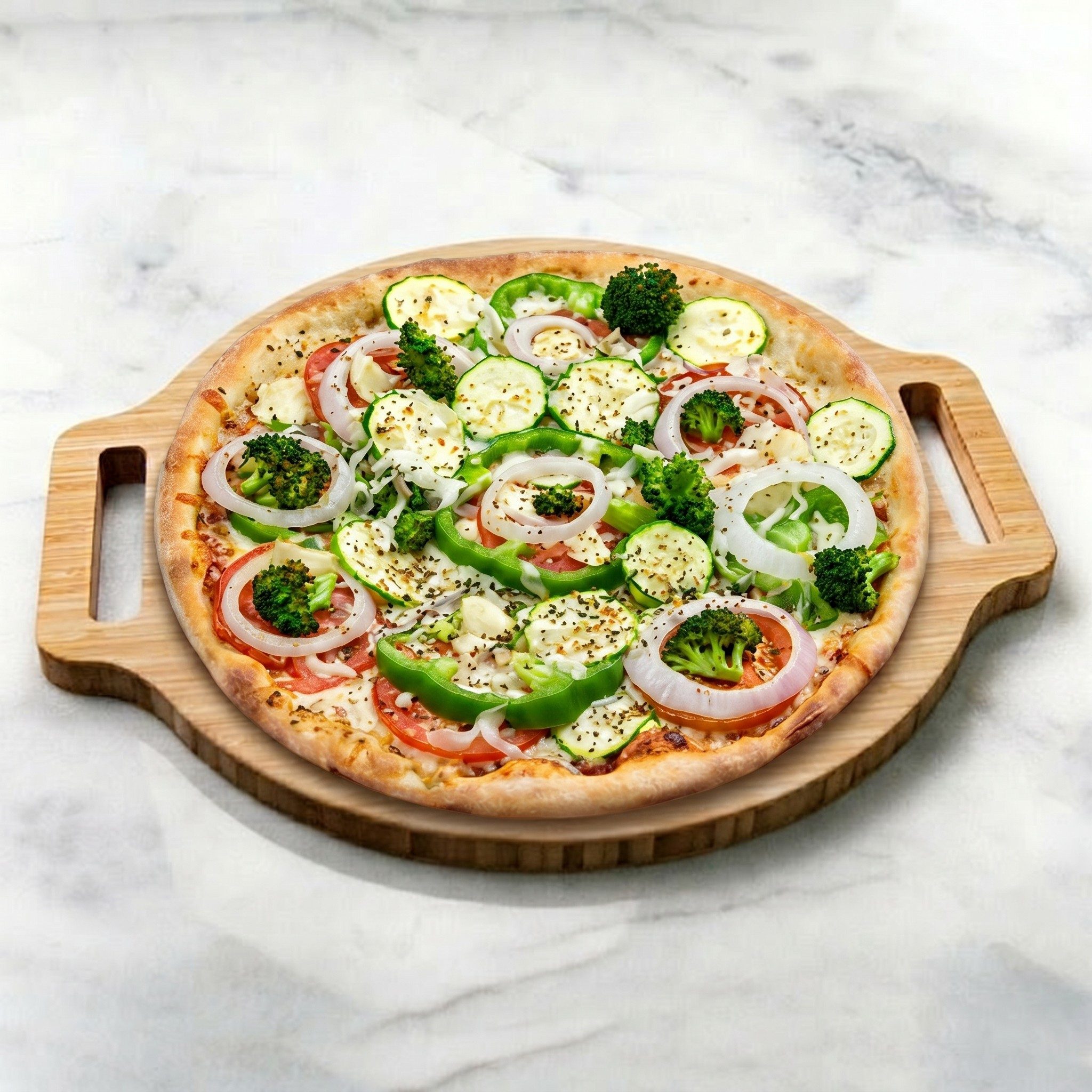 California Veggie Pizza.