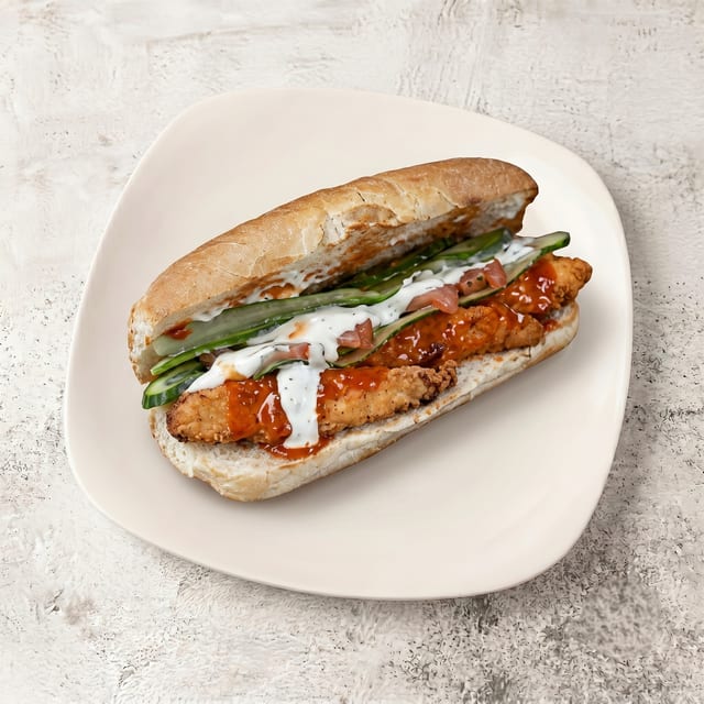 Buffalo Chicken with Ranch Sub.