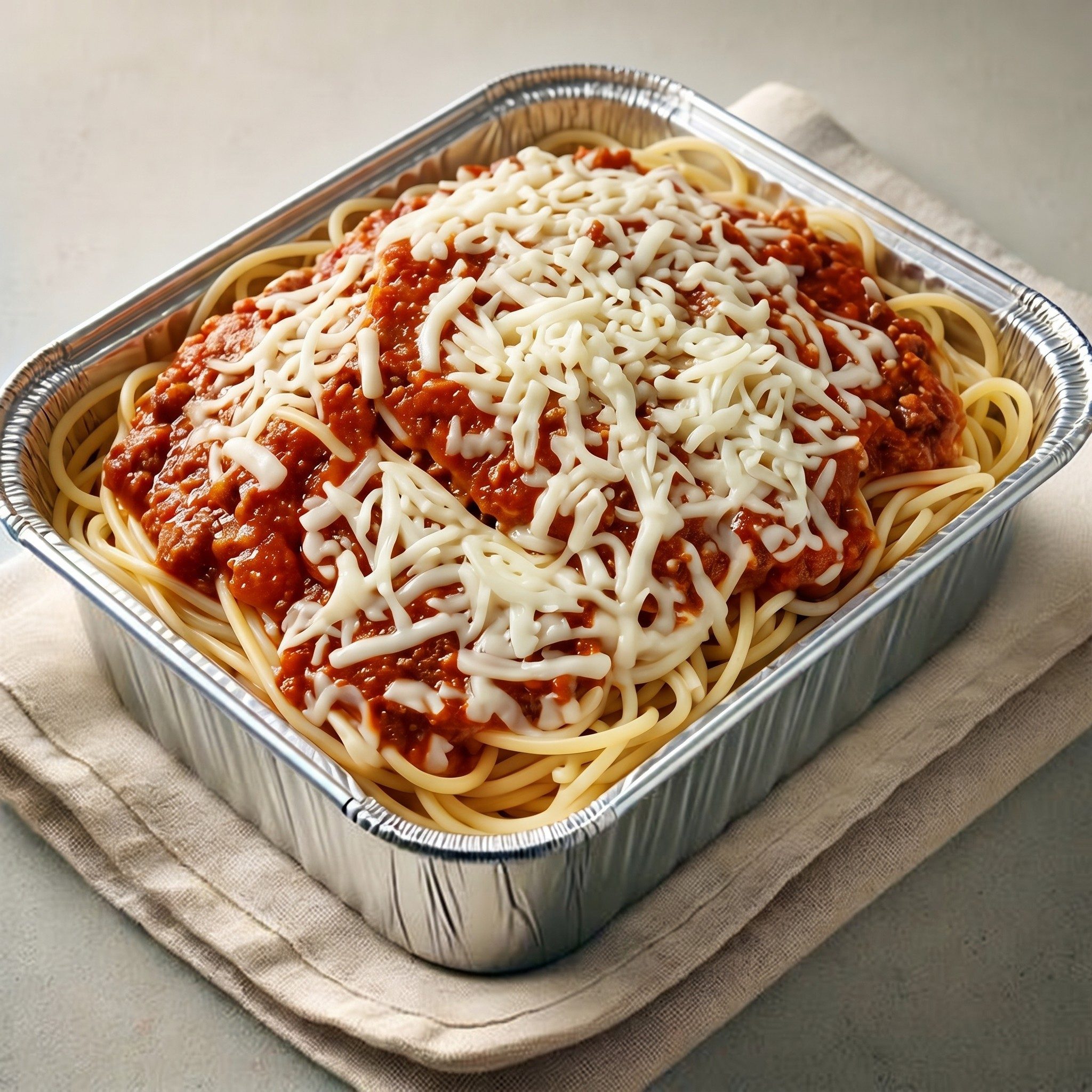 Chicken Parmesan Pasta.