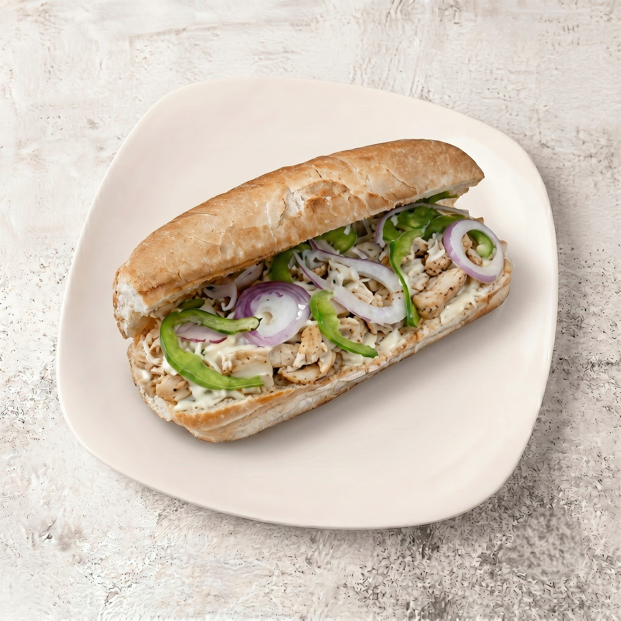 Grilled Chicken Sub.