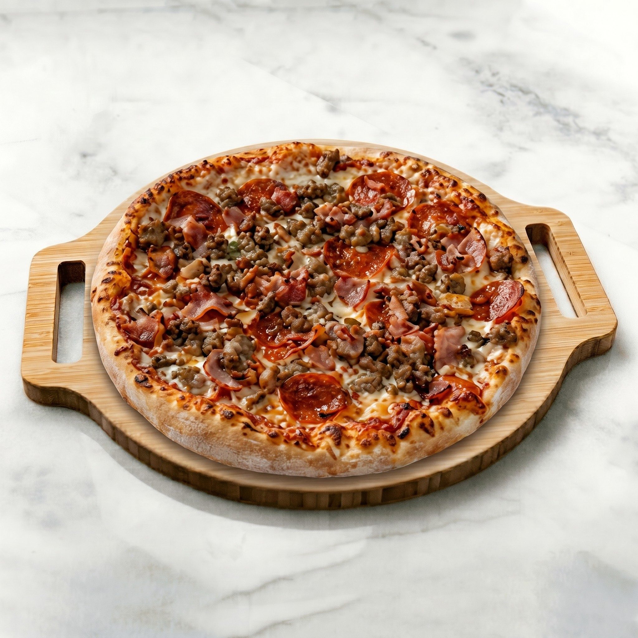 Meat Lovers Pizza.