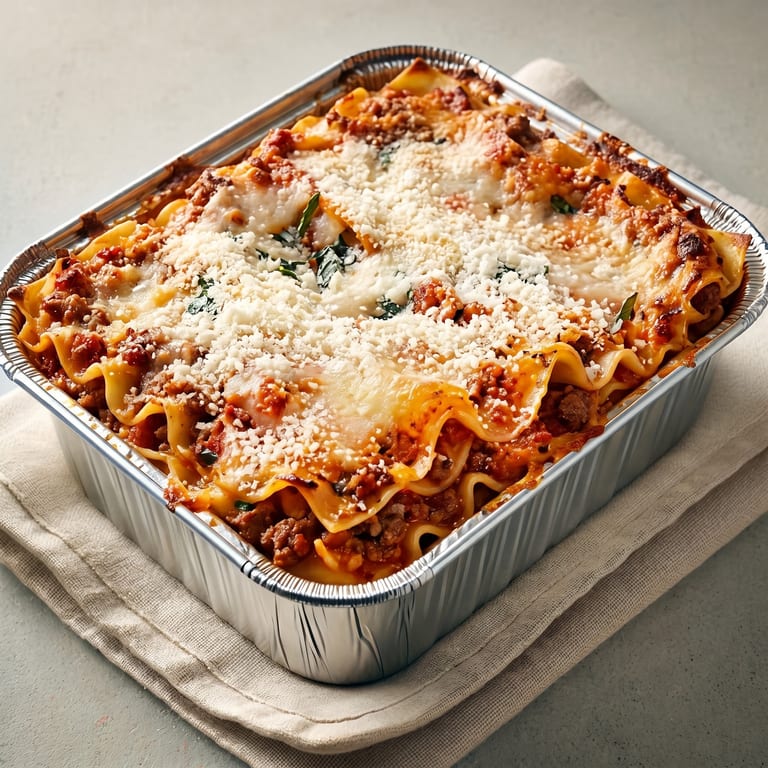 Delicious Lasagna Made Fresh