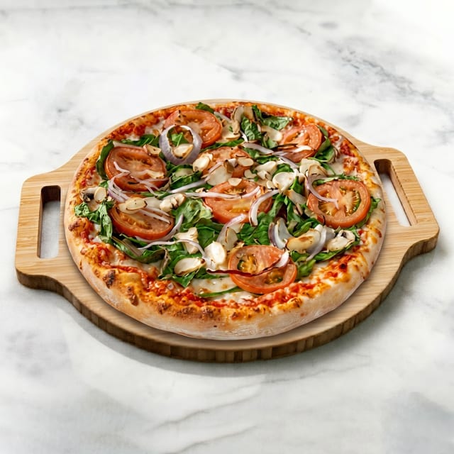 Spinach Pizza.